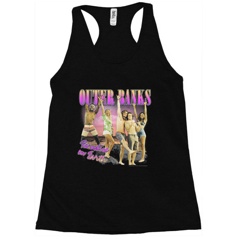 Outer Banks Group Shot Paradise On Earth Racerback Tank by Kosdapen517 | Artistshot