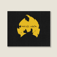 Man Hiphop Merchandise Classic Landscape Canvas Print | Artistshot