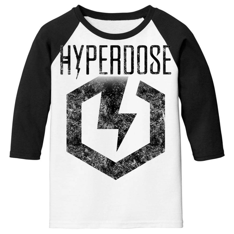 Hyperdose Lightning Bolt Impact Ep Release Tee Inverted Youth 3/4 Sleeve by cm-arts | Artistshot