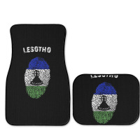 Lesotho Fingerprint Flag Country Pride Heritage Shirt Full Set Car Mats | Artistshot