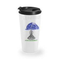 Lesotho Fingerprint Flag Country Pride Heritage Shirt Travel Mug | Artistshot