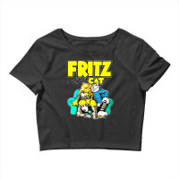 Fritz-the-cat-retro-adult-cartoon-fan- Crop Top | Artistshot