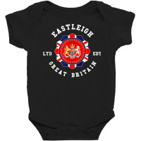 Eastleigh Great Britain British Pride Vintage T Shirt Baby Bodysuit | Artistshot