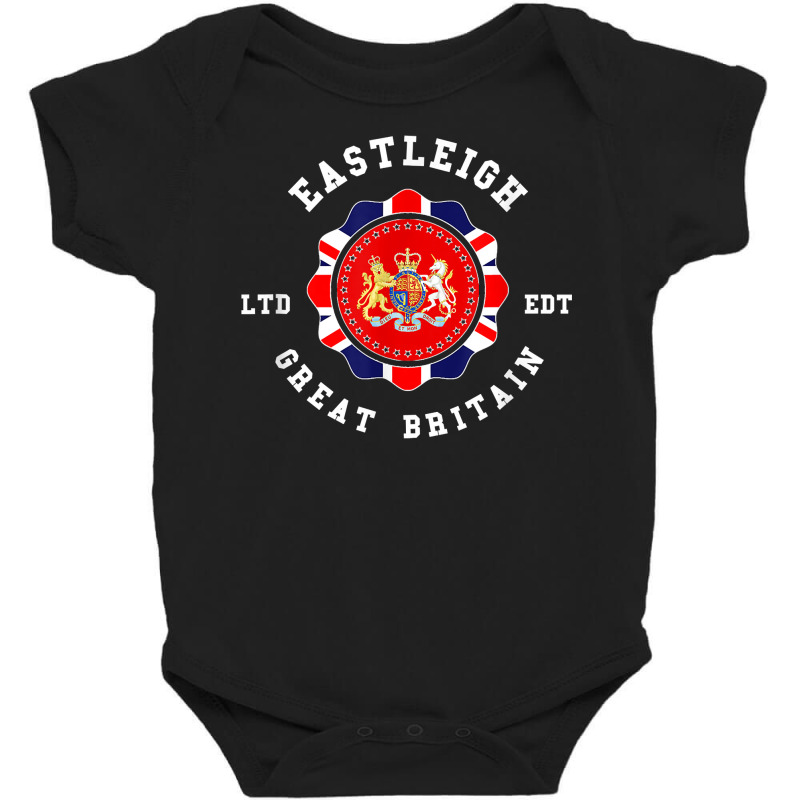 Eastleigh Great Britain British Pride Vintage T Shirt Baby Bodysuit | Artistshot