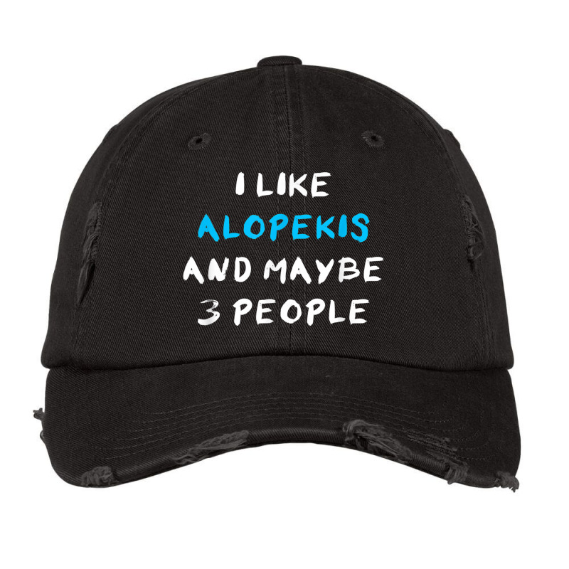 I Like Alopekis And Maybe 3 People Kokoni Melitaio Kynideo Vintage Cap by Color | Artistshot