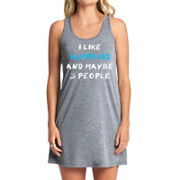 I Like Alopekis And Maybe 3 People Kokoni Melitaio Kynideo Tank Dress | Artistshot