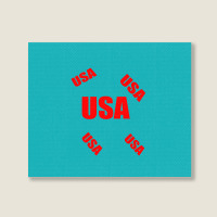 Usa Landscape Canvas Print | Artistshot