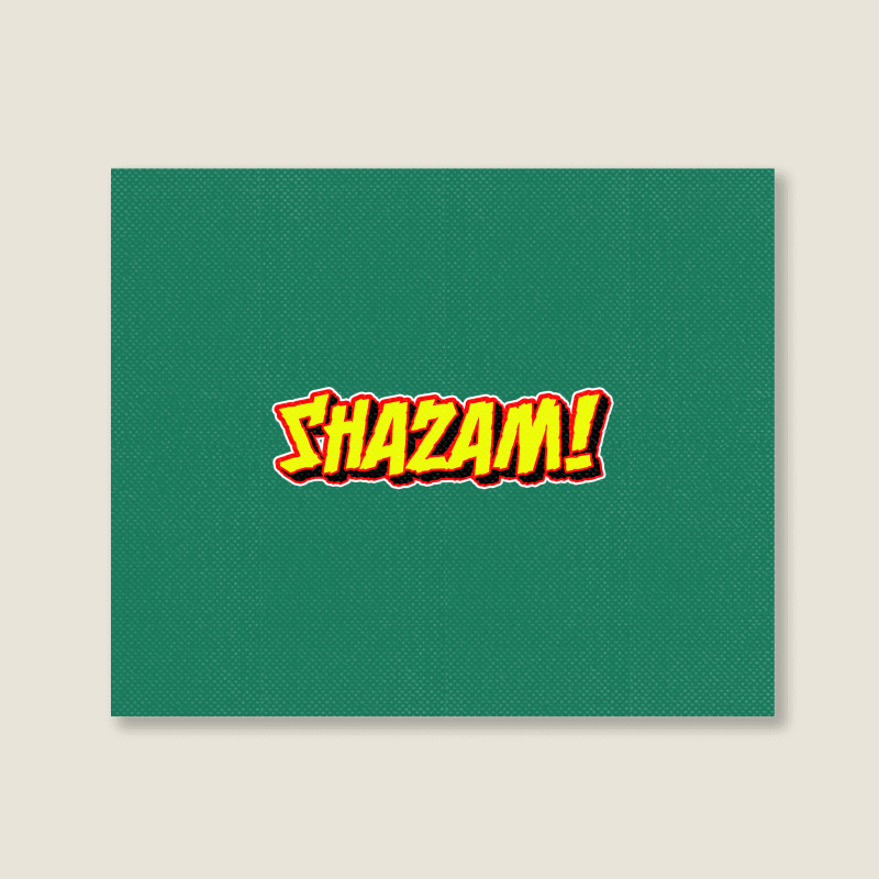 Shazam! Landscape Canvas Print | Artistshot