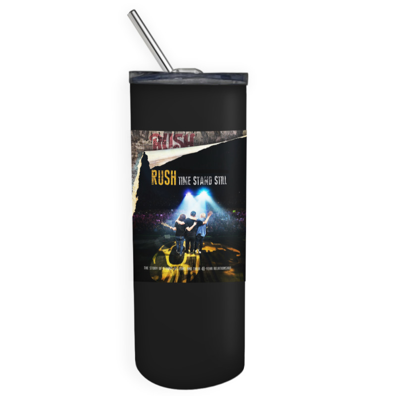 Time Stand Still Always Rush 1 Skinny Tumbler | Artistshot