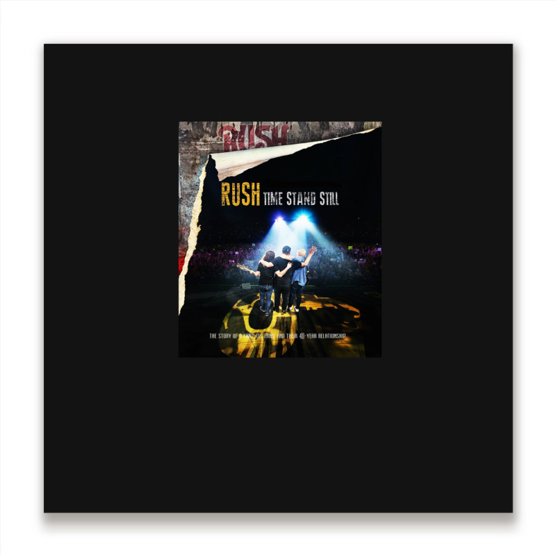 Time Stand Still Always Rush 1 Metal Print Square | Artistshot