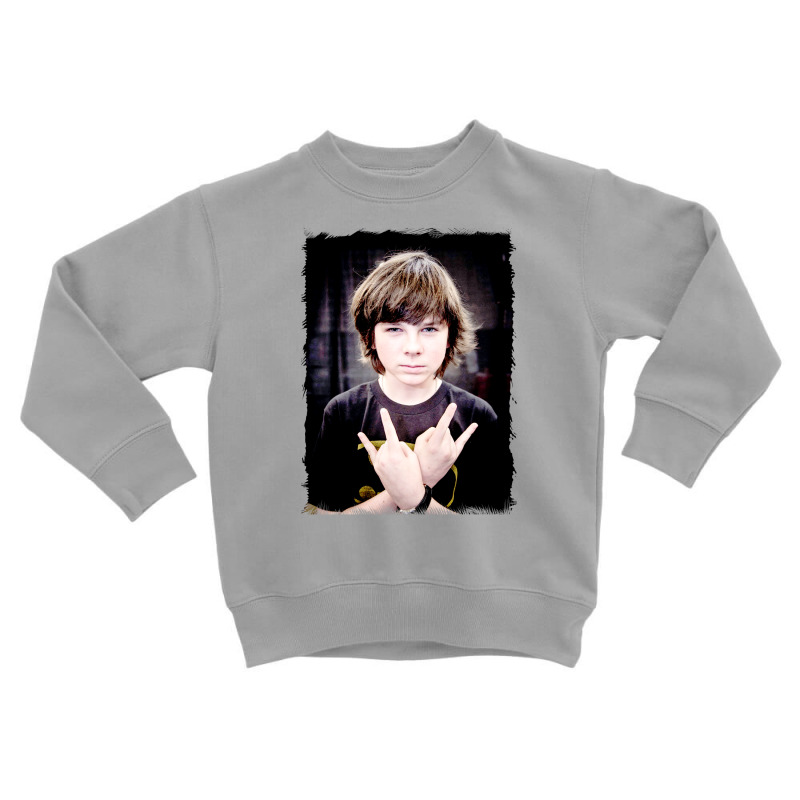 Chandler Riggs Carl Grimes Toddler Sweatshirt | Artistshot