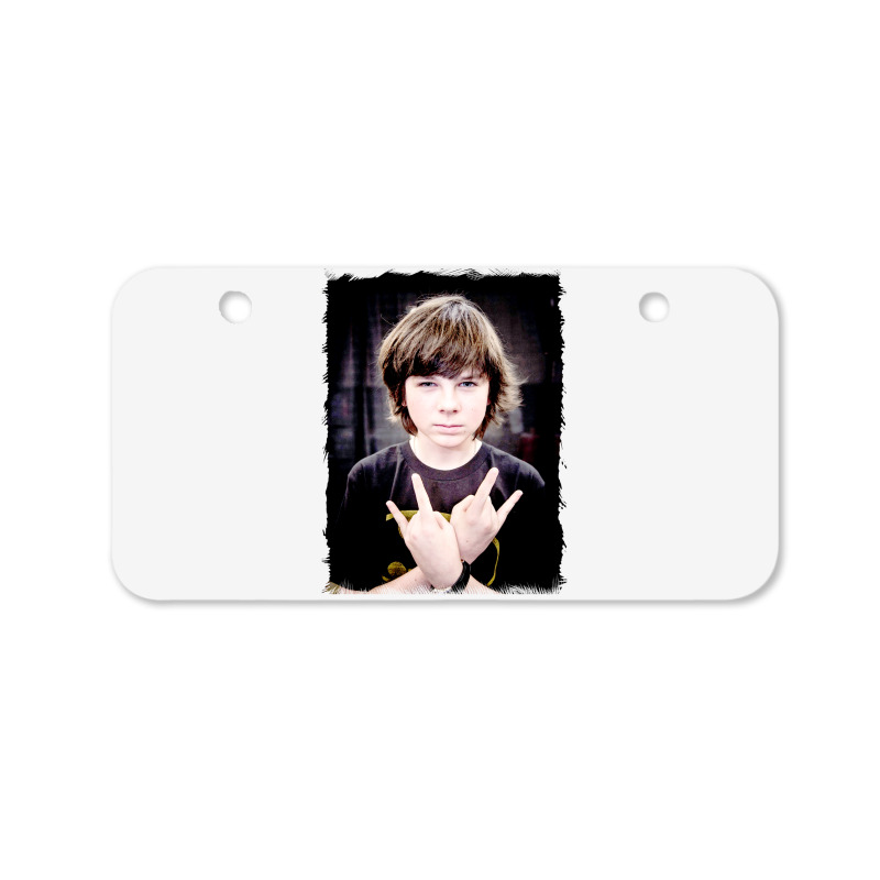 Chandler Riggs Carl Grimes Bicycle License Plate | Artistshot