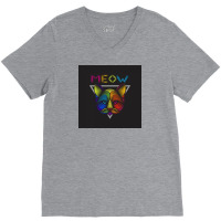 Meow V-neck Tee | Artistshot