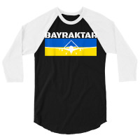 Bayraktar Tb2 Turkish Drone Bayraktar 3/4 Sleeve Shirt | Artistshot