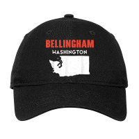 Bellingham Washington Usa State America Travel Washingtonian Adjustable Cap | Artistshot