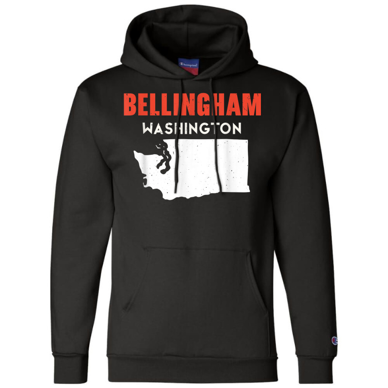 Bellingham Washington Usa State America Travel Washingtonian Champion Hoodie | Artistshot