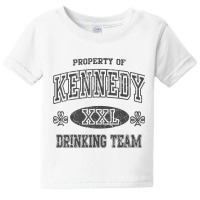 Kennedy Irish Drinking Team St Patricks Day Family Surname T Shirt Baby Tee | Artistshot