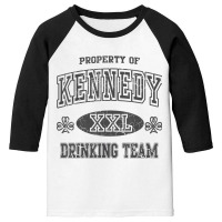 Kennedy Irish Drinking Team St Patricks Day Family Surname T Shirt Youth 3/4 Sleeve | Artistshot