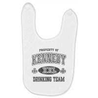 Kennedy Irish Drinking Team St Patricks Day Family Surname T Shirt Baby Bibs | Artistshot