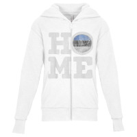 Estonia Home Distressed T Shirt Estonian Flag T Shirt Youth Zipper Hoodie | Artistshot