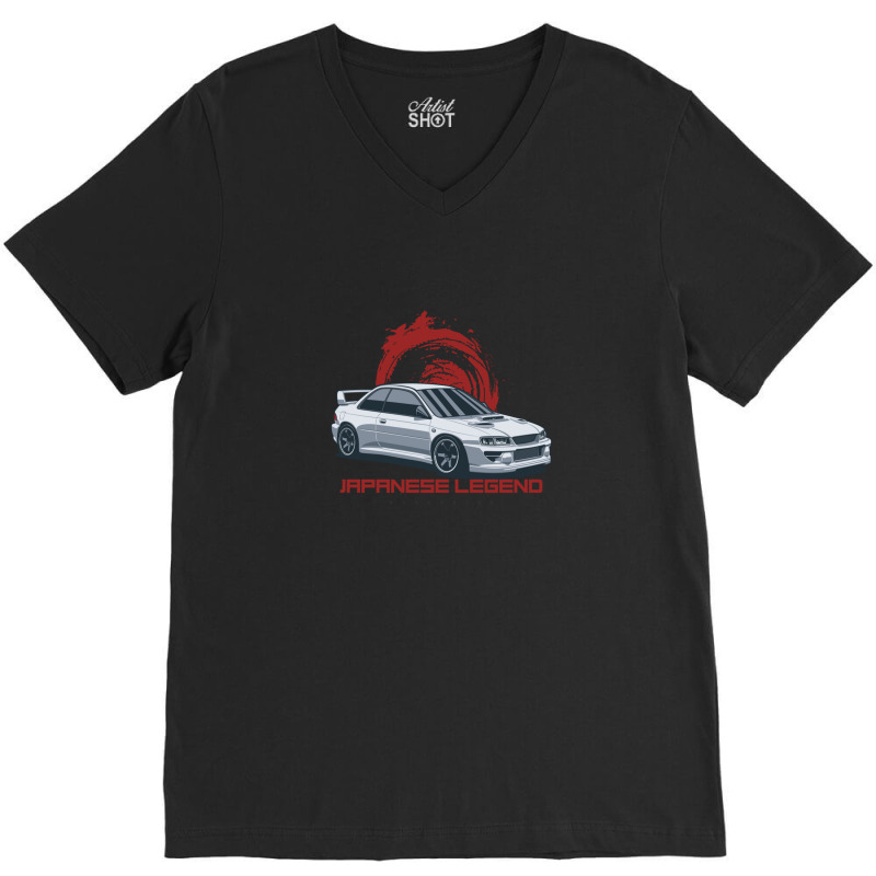 Japanese Legend. Gc8 V-Neck Tee by ShawnMochol | Artistshot