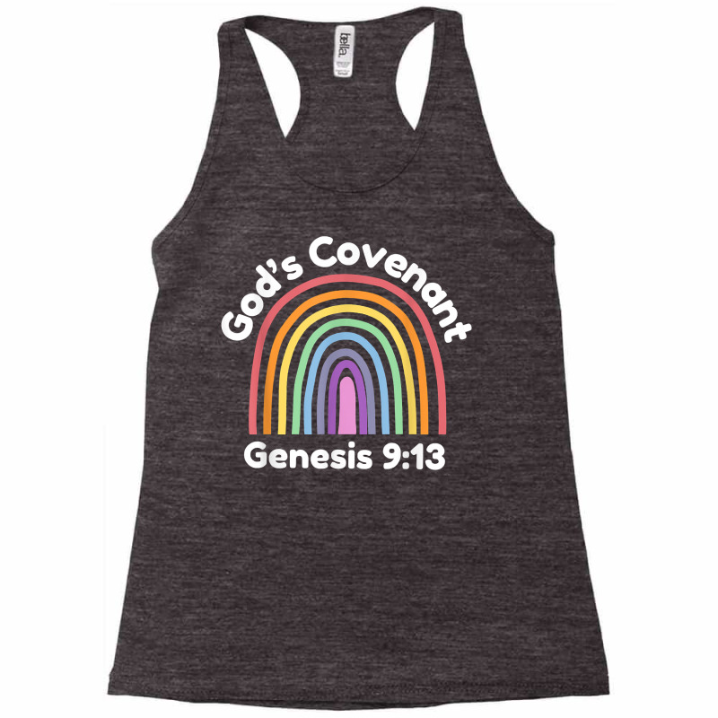 God’s Covenant Rainbow  Genesis 913 Christian T Shirt Racerback Tank by cm-arts | Artistshot