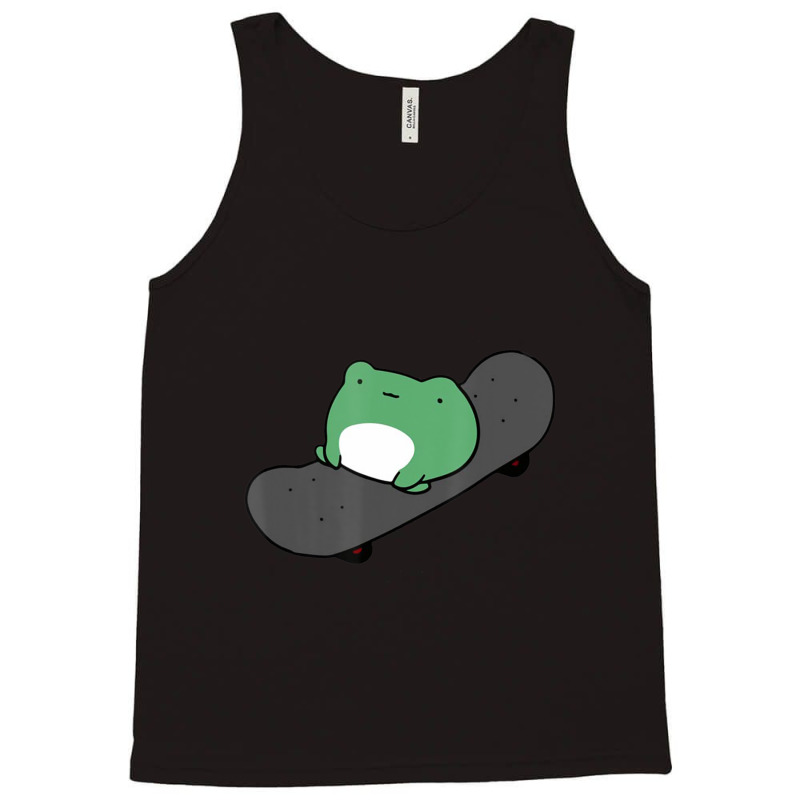 Skateboarding Frog Tank Top by Koyanho62 | Artistshot