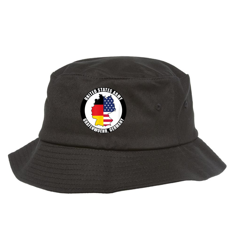 Grafenwoehr Germany United States Army Military Veteran Gift T Shirt Bucket Hat by cm-arts | Artistshot