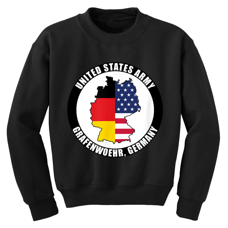 Grafenwoehr Germany United States Army Military Veteran Gift T Shirt Youth Sweatshirt by cm-arts | Artistshot