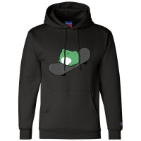 Skateboarding Frog Champion Hoodie | Artistshot