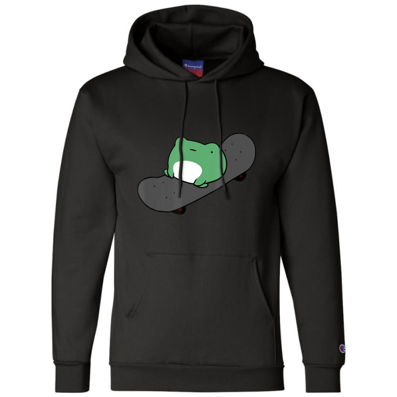 Skateboarding Frog Champion Hoodie by Koyanho62 | Artistshot