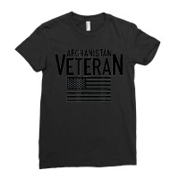 Mens Afghanistan Veteran Military Combat Veteran Ladies Fitted T-shirt | Artistshot