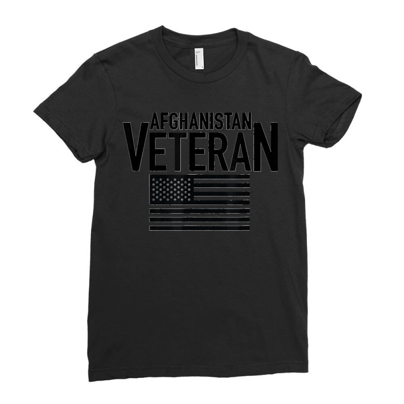 Mens Afghanistan Veteran Military Combat Veteran Ladies Fitted T-Shirt by cm-arts | Artistshot