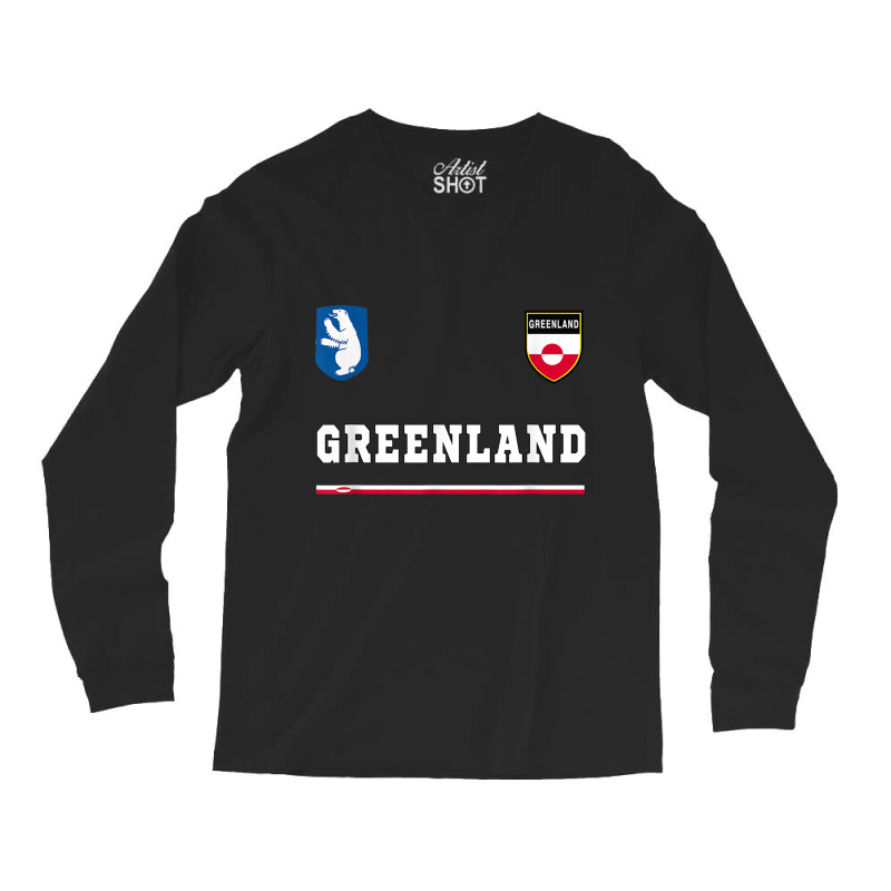 Greenland Sportsoccer Jersey Tee Flag Football Nuuk T Shirt Long Sleeve Shirts | Artistshot