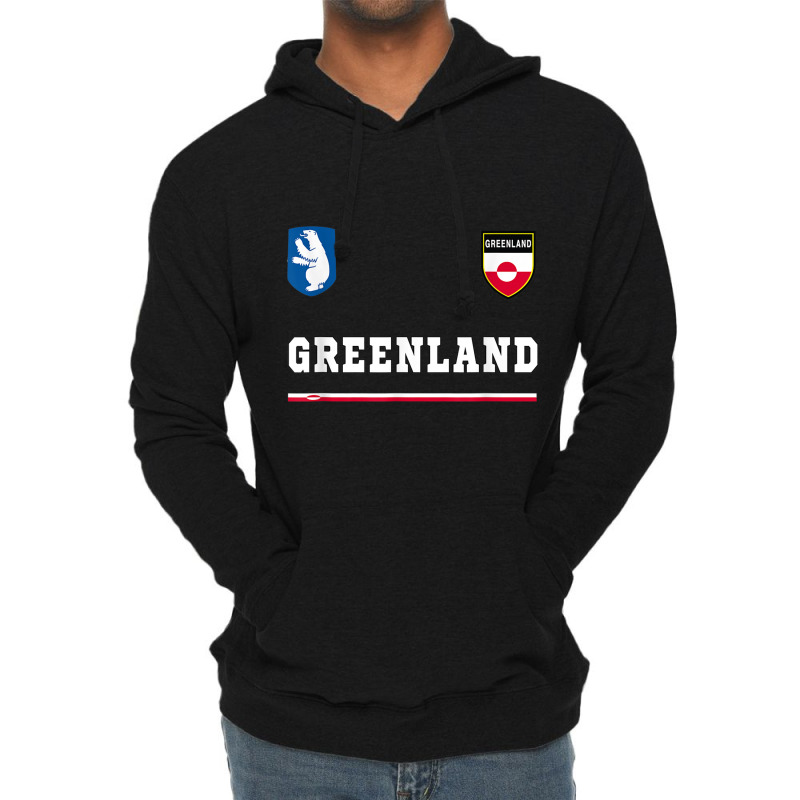 Greenland Sportsoccer Jersey Tee Flag Football Nuuk T Shirt Lightweight Hoodie | Artistshot