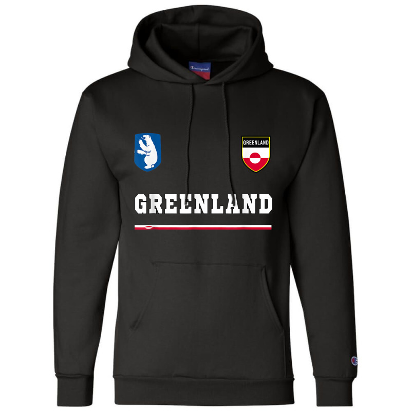 Greenland Sportsoccer Jersey Tee Flag Football Nuuk T Shirt Champion Hoodie | Artistshot