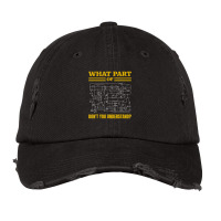 What Part Of Don't You Understand, Electrician Vintage Cap | Artistshot