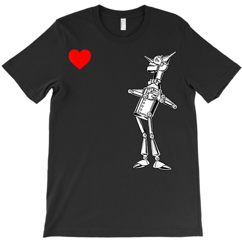 Wonderful Wizard Of Oz Tin Man Shirt Retro Heart Shirt T-shirt | Artistshot