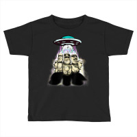 Alien Invasion Easter Island Moai Famous Statues Toddler T-shirt | Artistshot