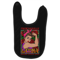 Phenomenally Latina Educated Powerful Proud, Latina Hispanic Baby Bibs | Artistshot