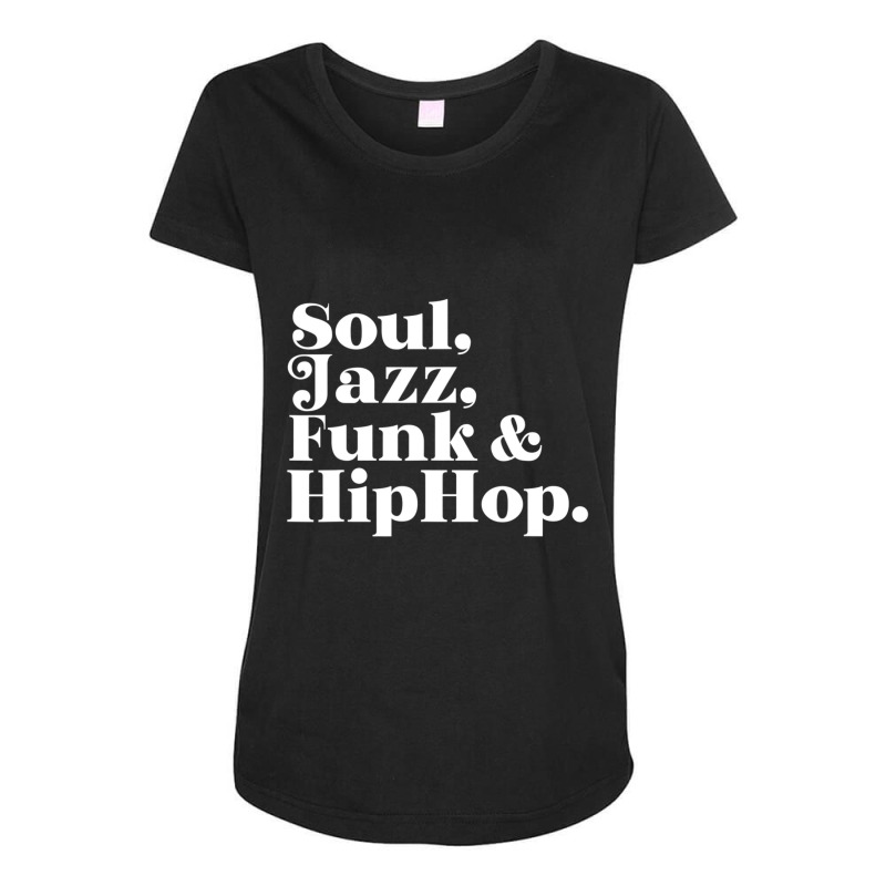 Soul Jazz Funk Hip Hop Maternity Scoop Neck T-shirt by Koyanho62 | Artistshot