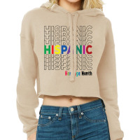 National Hispanic Heritage Month Latin America Culture  Classic Cropped Hoodie | Artistshot