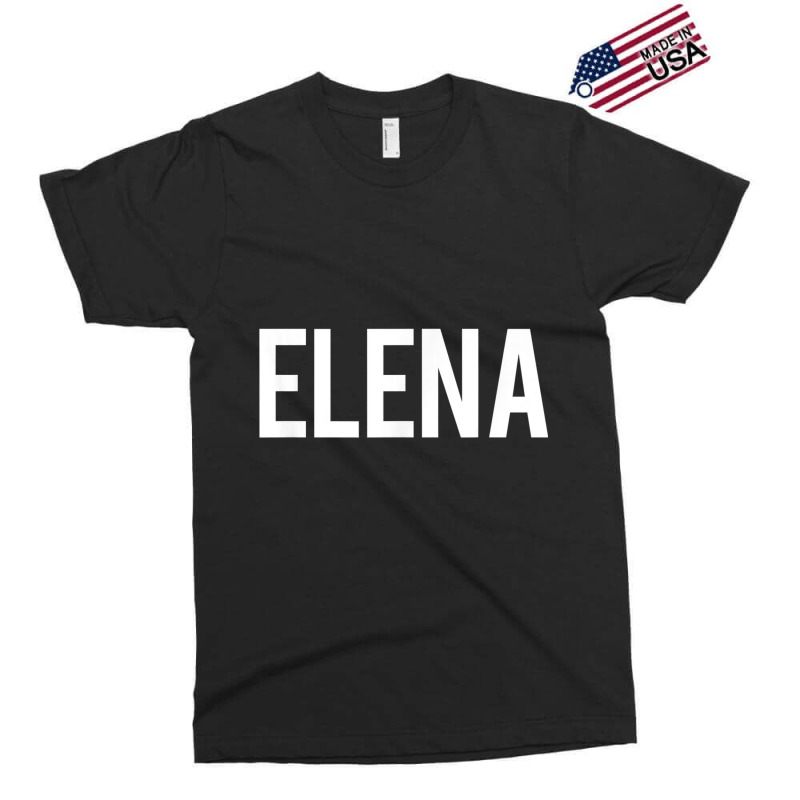 Elena T Shirt   Cool New Funny Name Fan Cheap Gift Tee Exclusive T-shirt | Artistshot