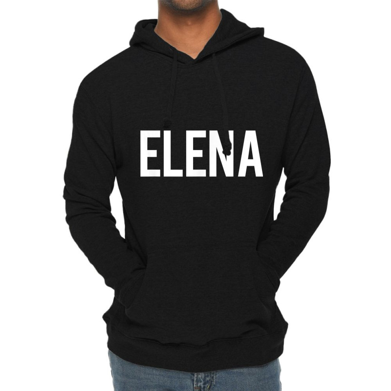 Elena T Shirt   Cool New Funny Name Fan Cheap Gift Tee Lightweight Hoodie | Artistshot