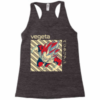 Cartoon Vegeta Racerback Tank | Artistshot