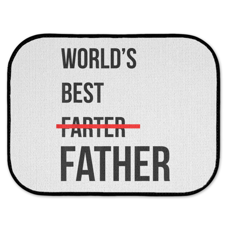 Funny Father's Day Shirt Rear Car Mat | Artistshot