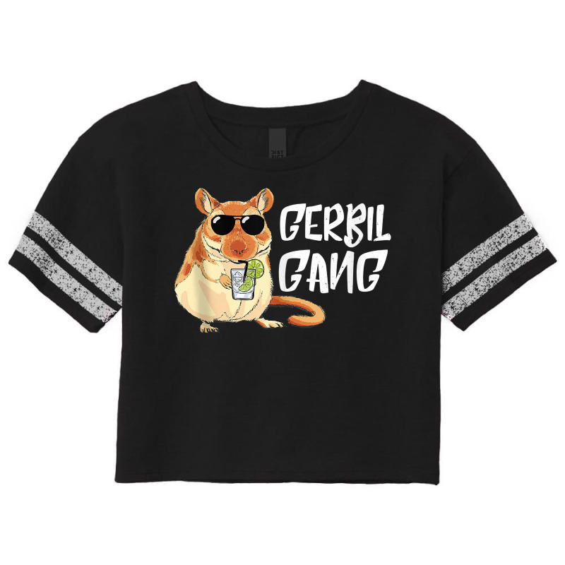 Gerbil Gang Lemonade Drinking Aviator Sunglass Cool Gerbil Tank Top Scorecard Crop Tee by cm-arts | Artistshot