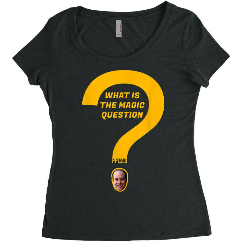 Proven Private Label Magic Question Shirt Women's Triblend Scoop T-shirt by cm-arts | Artistshot