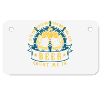 If It Involves Pontoon Boating  Boat Captain Pontoon Tank Top Motorcycle License Plate | Artistshot