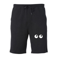 Googly Eyes Fleece Short | Artistshot